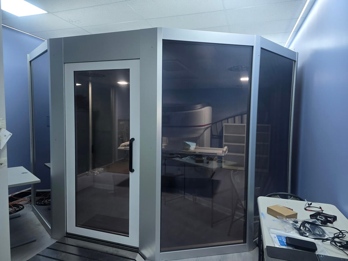 MRI facility suite showing controlled access areas aligned with ACR safety zone requirements