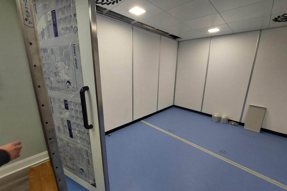 RF Cage Installation
