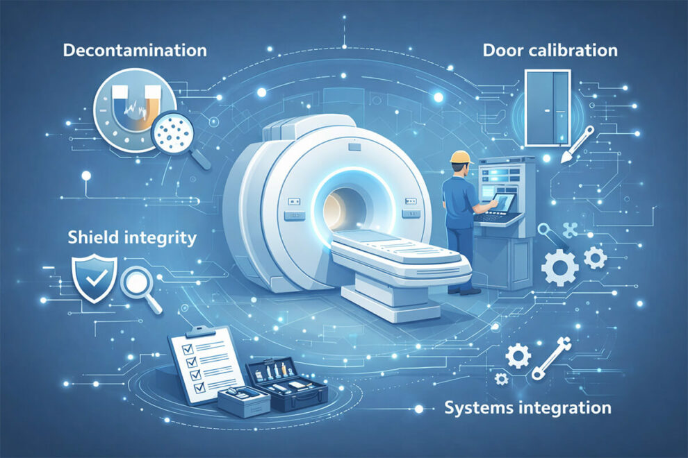 How to prepare an MRI room for acceptance testing